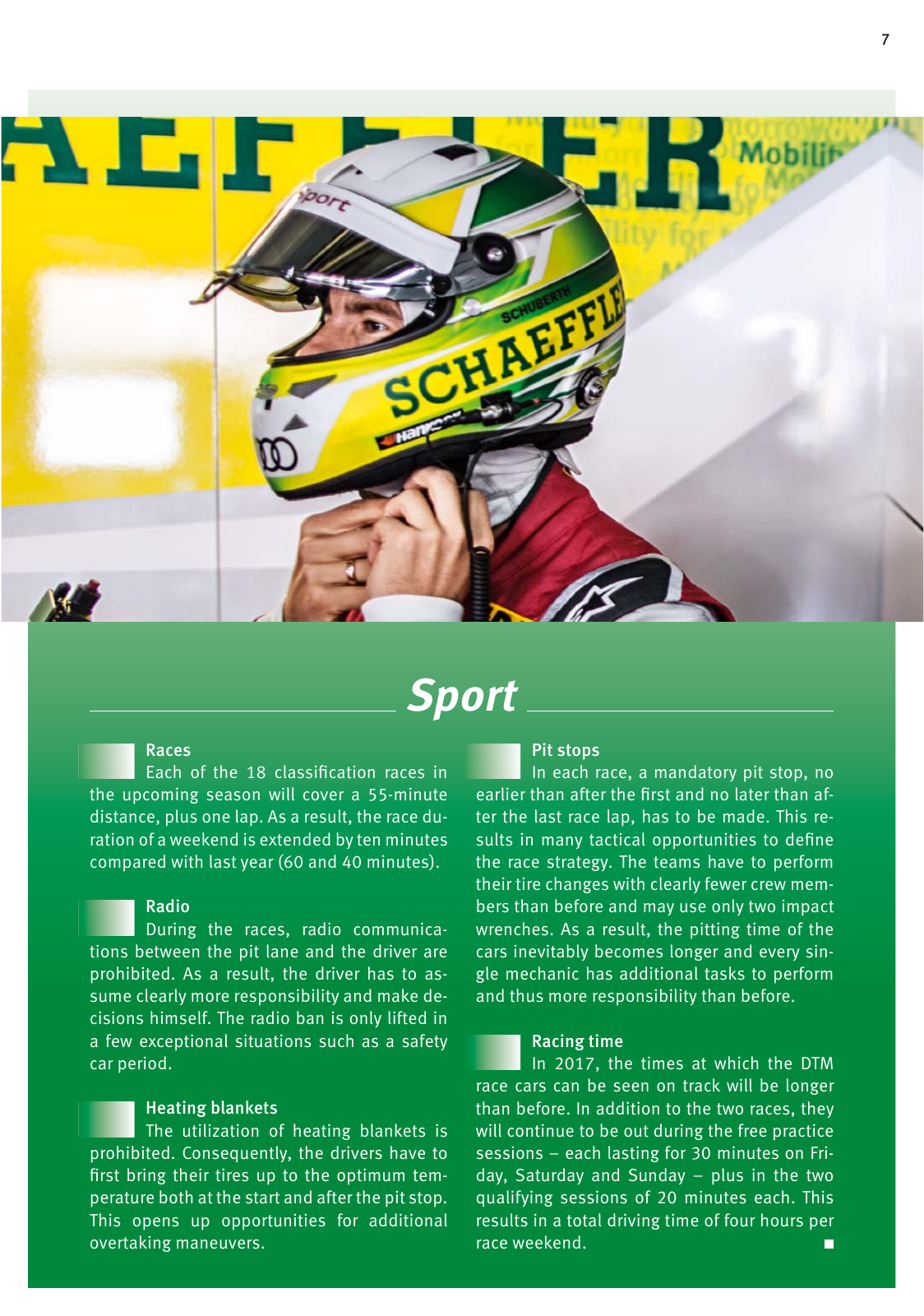 Vorschau Schaeffler Fact Sheet XXL - DTM Nürburgring EN Seite 7