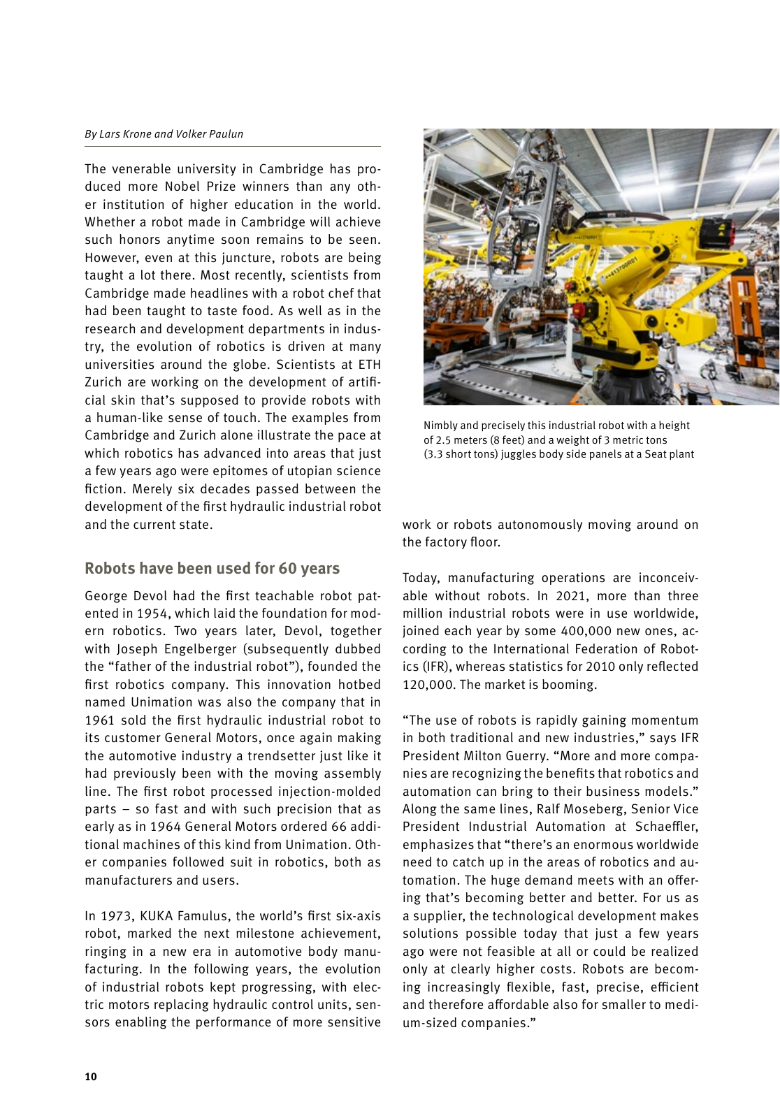 Vorschau Schaeffler tomorrow 01-2022 EN Seite 12